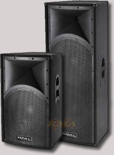 De Ibiza Pro SPX15 en de SPX215 Pro Speakers